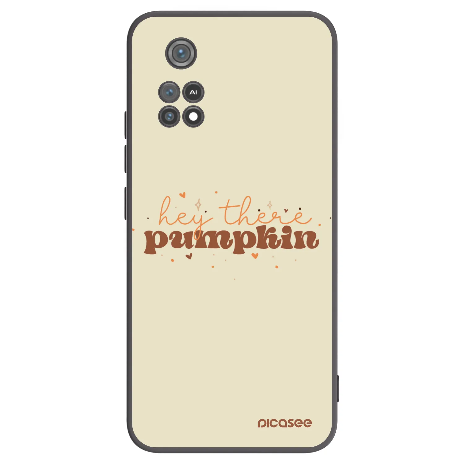 Picasee silikonski črni ovitek za Xiaomi Poco M4 Pro - Hey there pumpkin