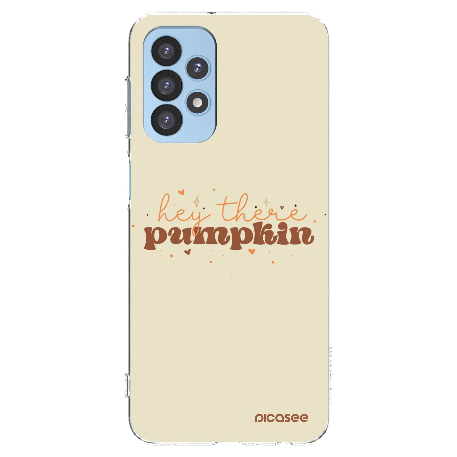 Picasee silikonski prozorni ovitek za Samsung Galaxy A23 A235F 4G - Hey there pumpkin