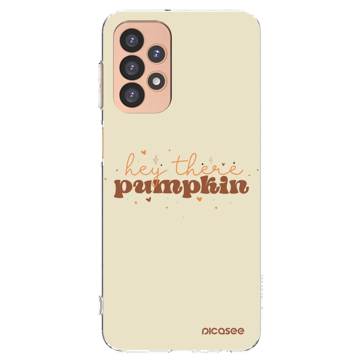 Picasee silikonski prozorni ovitek za Samsung Galaxy A23 A236B 5G - Hey there pumpkin