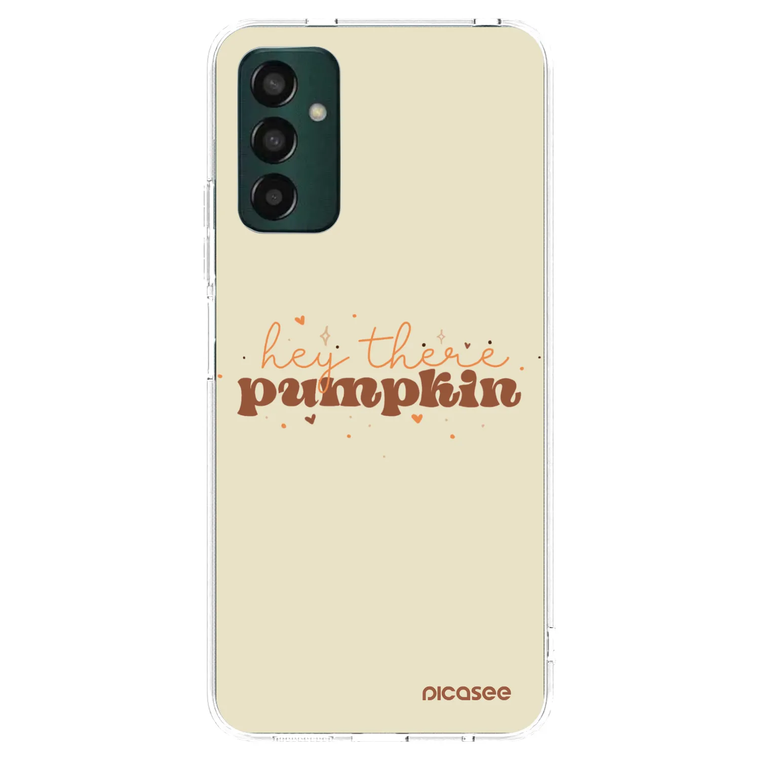 Picasee silikonski prozorni ovitek za Samsung Galaxy M23 5G - Hey there pumpkin