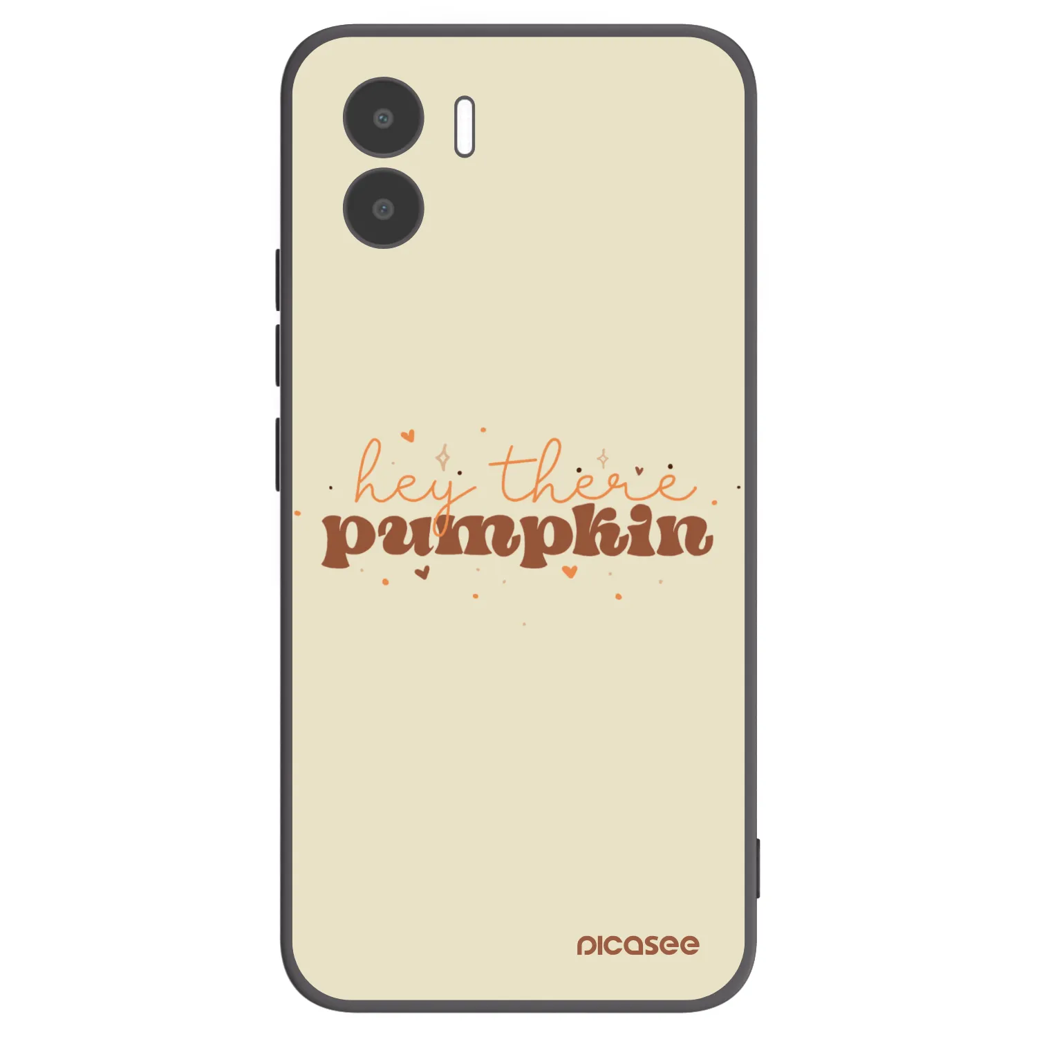 Picasee silikonski črni ovitek za Xiaomi Redmi A1 - Hey there pumpkin
