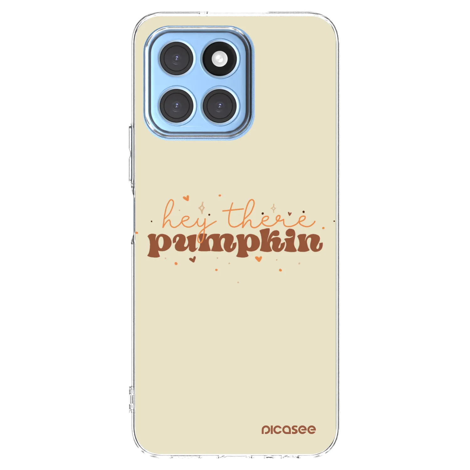 Picasee silikonski prozorni ovitek za Honor X6 - Hey there pumpkin