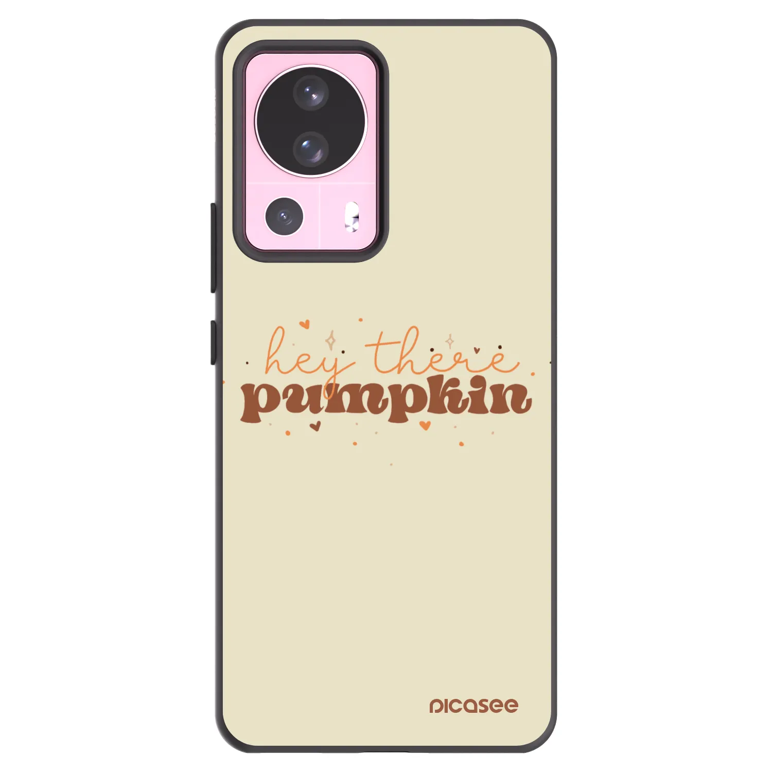 Picasee silikonski črni ovitek za Xiaomi 13 Lite - Hey there pumpkin