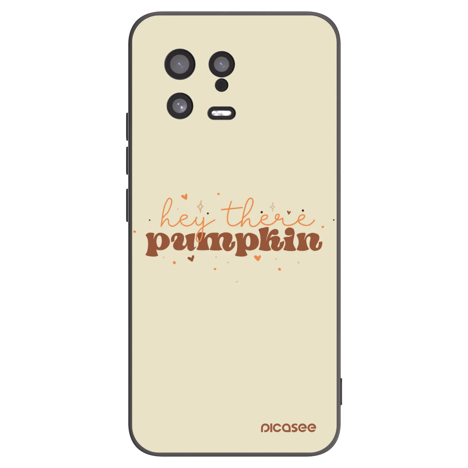 Picasee silikonski črni ovitek za Xiaomi 13 - Hey there pumpkin