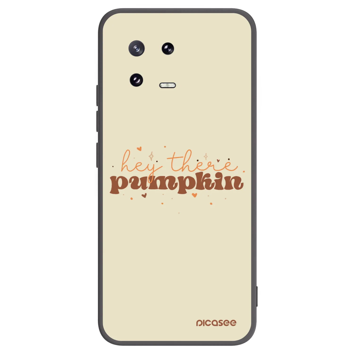 Picasee silikonski črni ovitek za Xiaomi 13 Pro - Hey there pumpkin