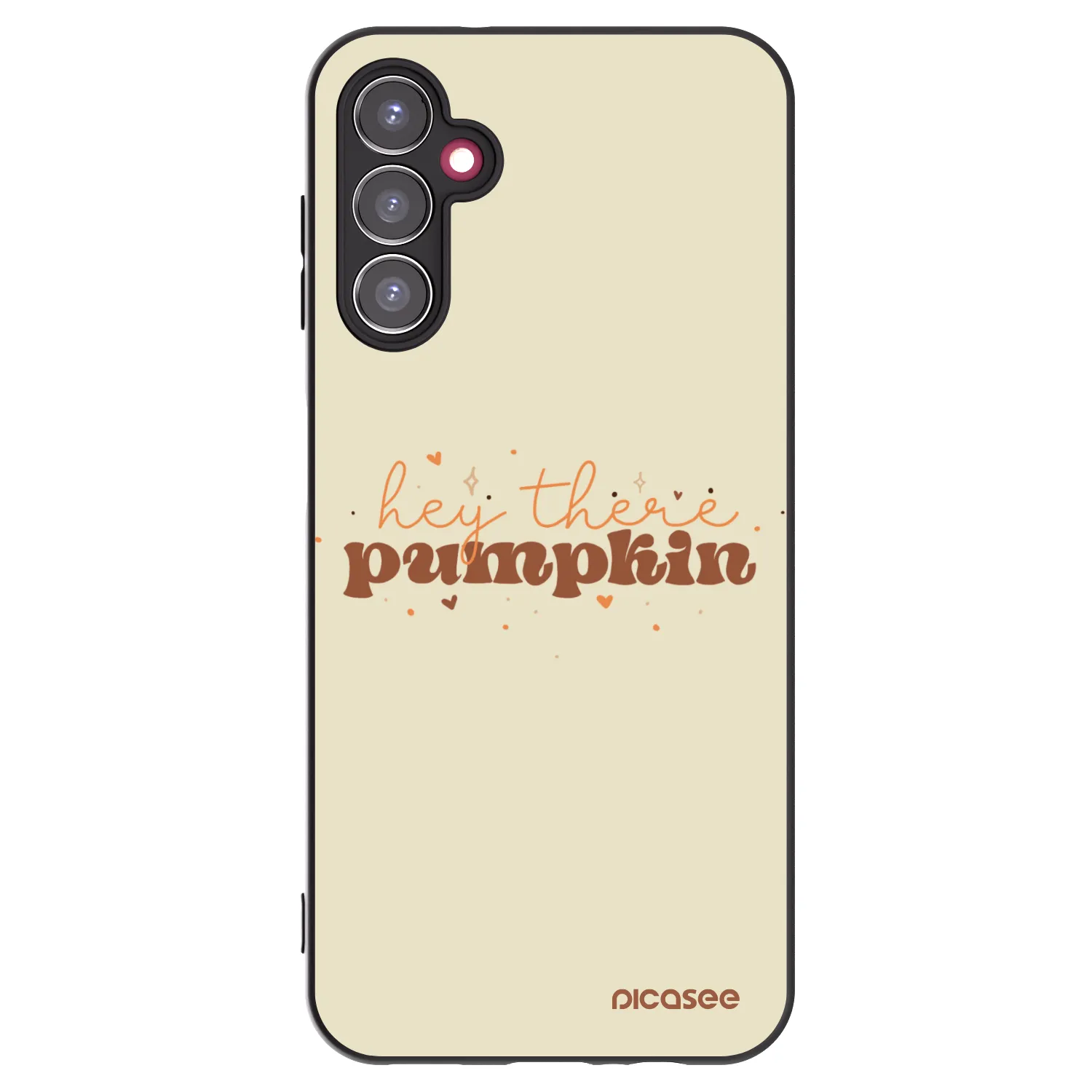 Picasee silikonski črni ovitek za Samsung Galaxy A14 4G A145R - Hey there pumpkin