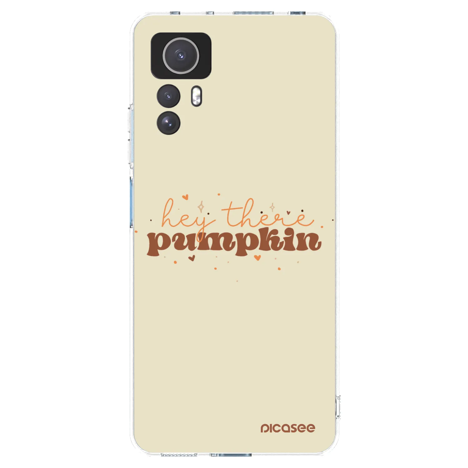 Picasee silikonski prozorni ovitek za Xiaomi Redmi Note 12S - Hey there pumpkin