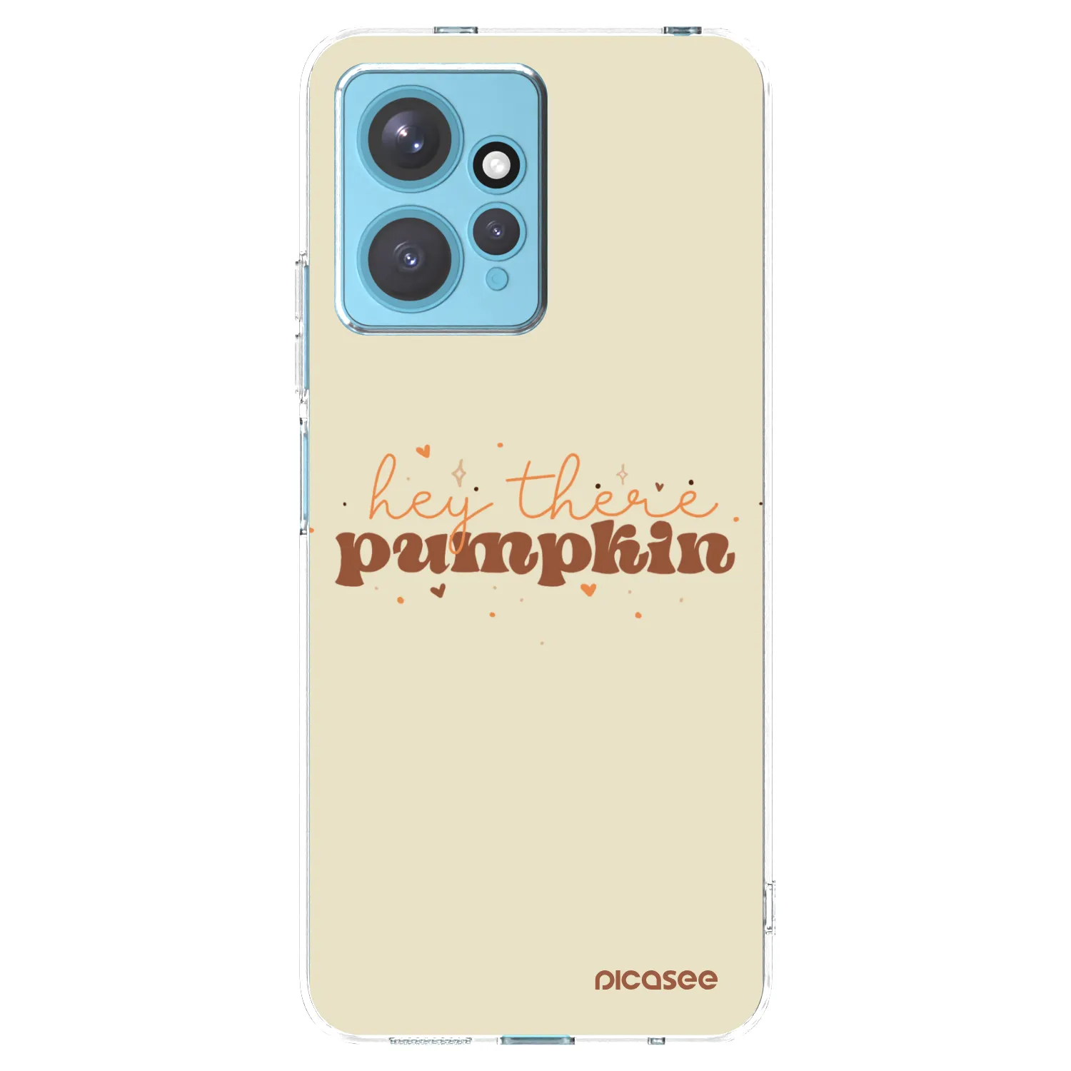 Picasee silikonski prozorni ovitek za Xiaomi Redmi Note 12 4G - Hey there pumpkin