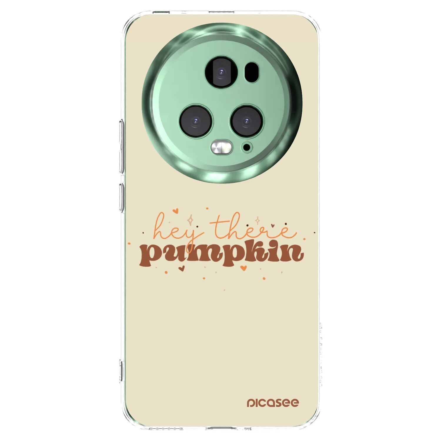 Picasee silikonski prozorni ovitek za Honor Magic5 Pro - Hey there pumpkin