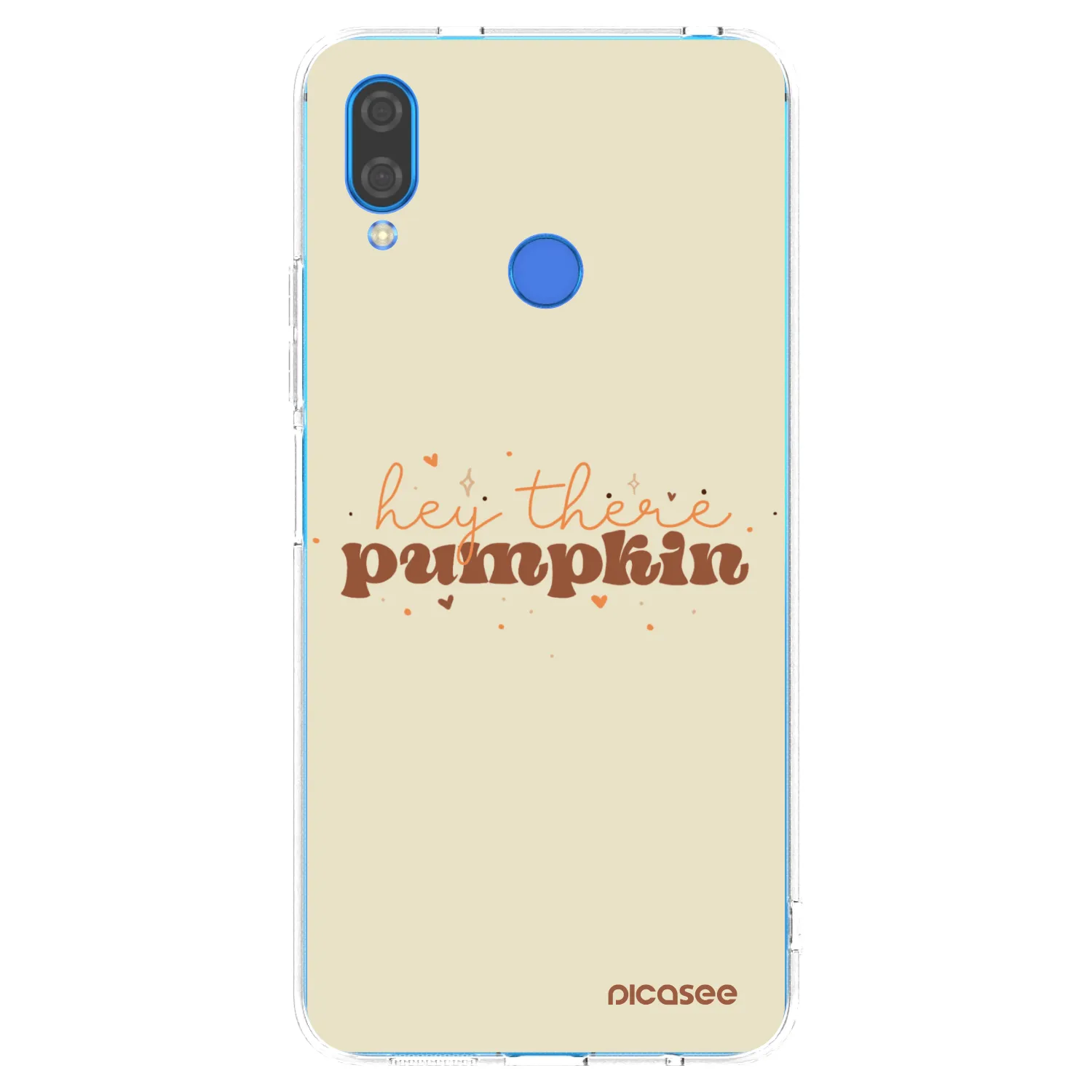 Picasee silikonski prozorni ovitek za Huawei Nova 3 - Hey there pumpkin