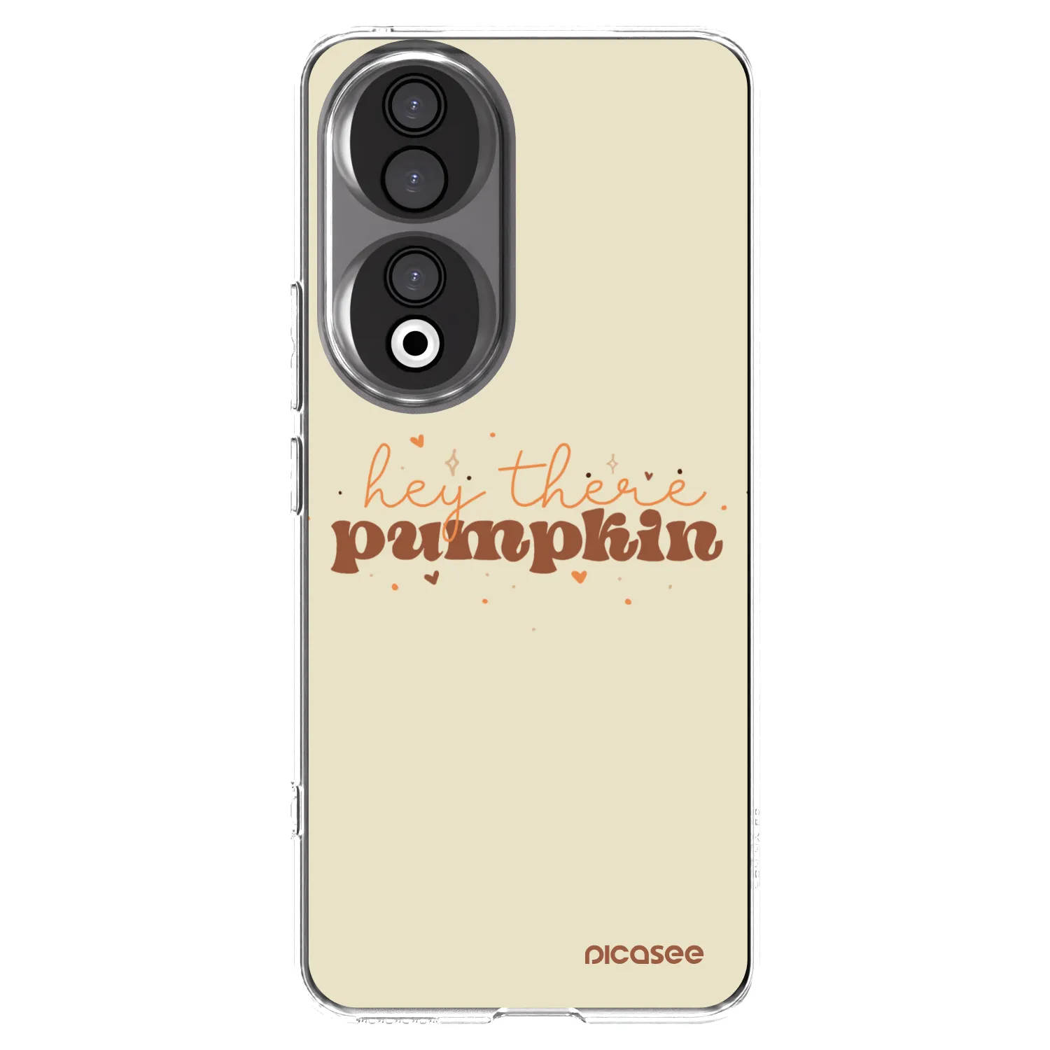 Picasee silikonski prozorni ovitek za Honor 90 5G - Hey there pumpkin