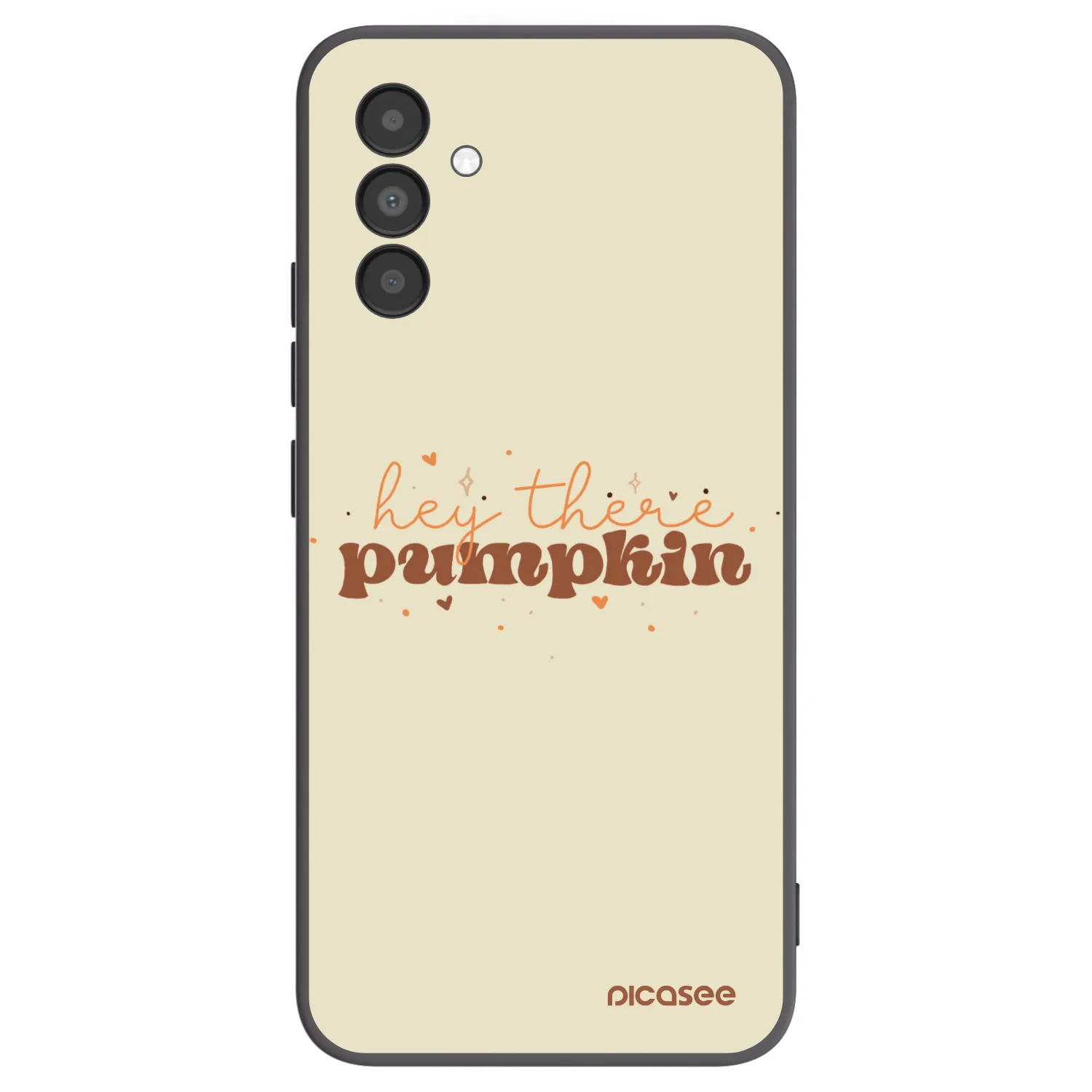 Picasee silikonski črni ovitek za Samsung Galaxy A04s A047F - Hey there pumpkin