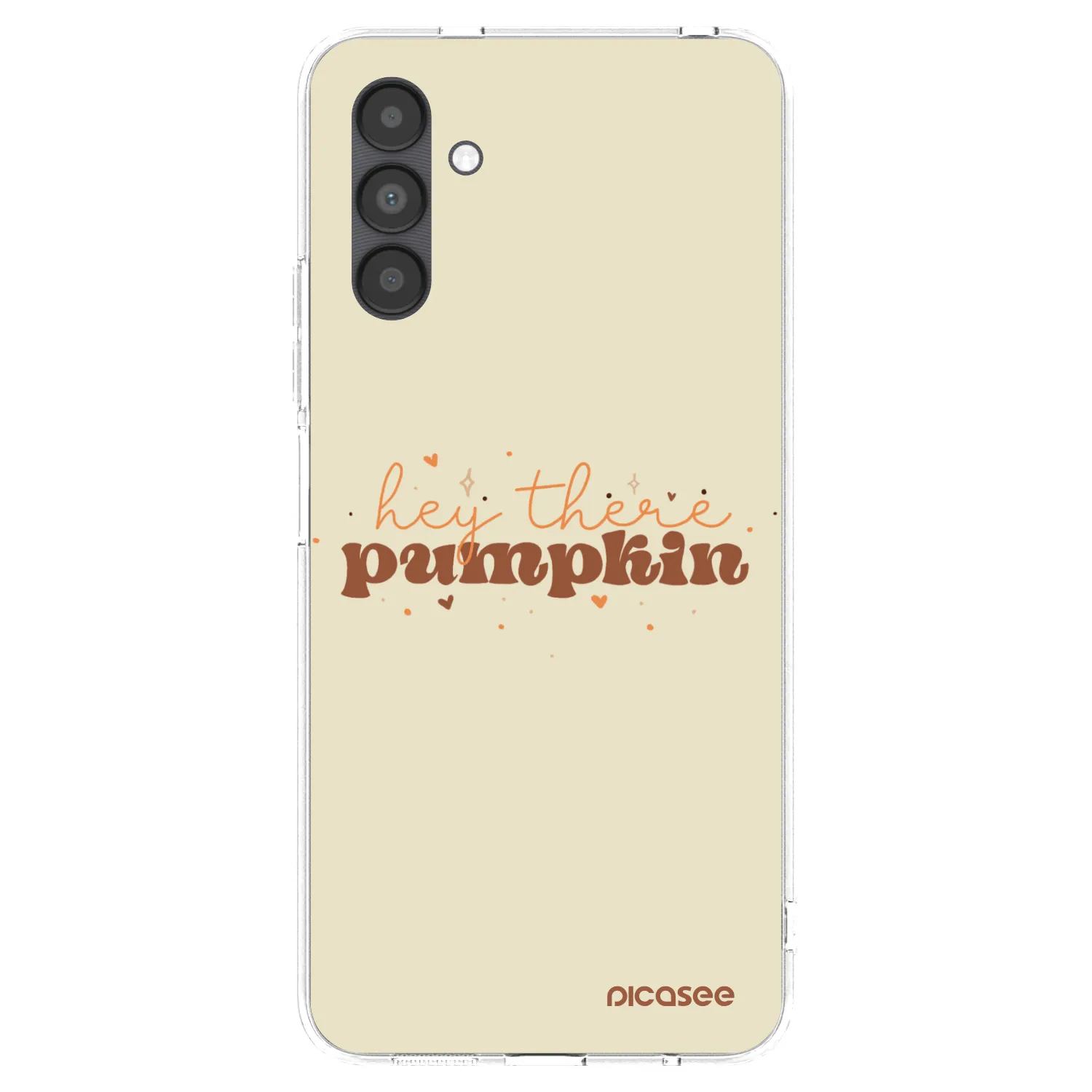 Picasee silikonski prozorni ovitek za Samsung Galaxy A04s A047F - Hey there pumpkin