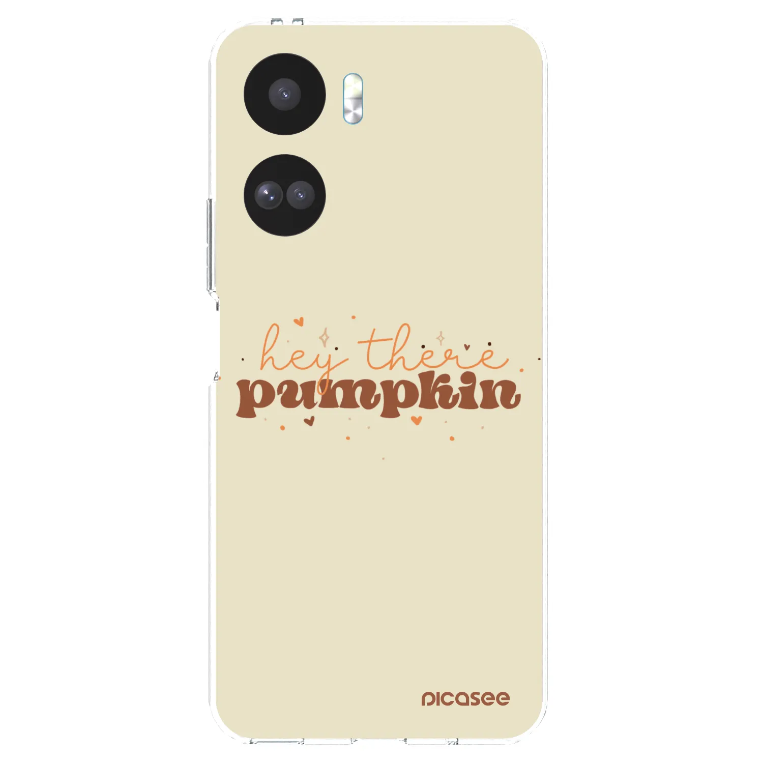 Picasee silikonski prozorni ovitek za Honor 90 Lite 5G - Hey there pumpkin