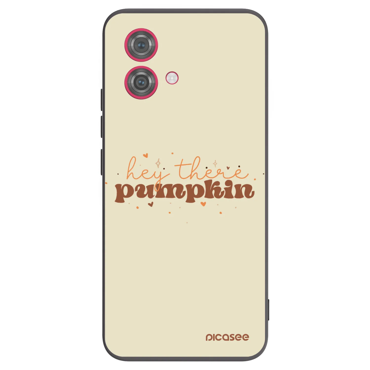 Picasee silikonski črni ovitek za Motorola Moto G84 5G - Hey there pumpkin