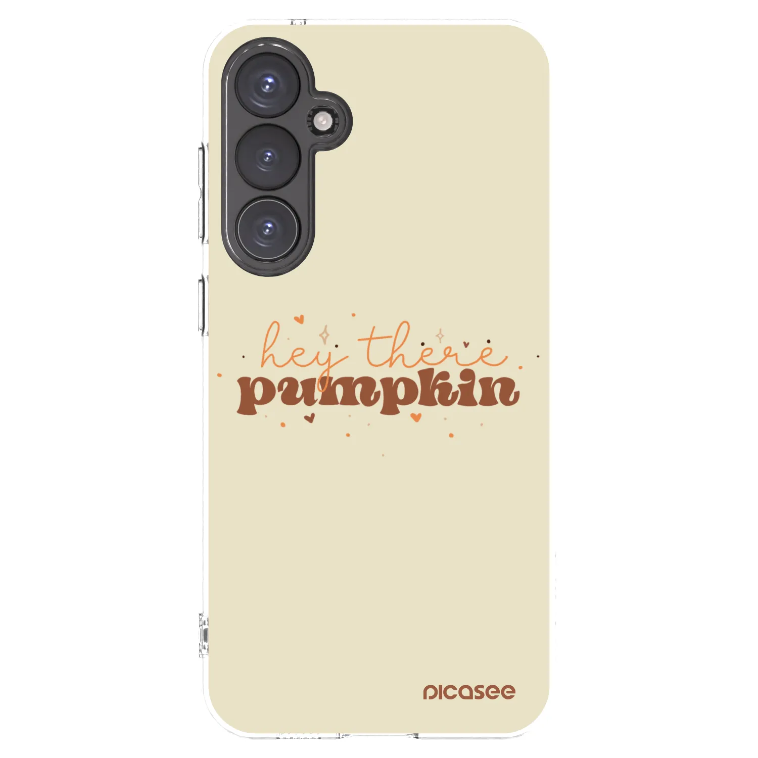 Picasee silikonski prozorni ovitek za Samsung Galaxy S23 FE S711B - Hey there pumpkin