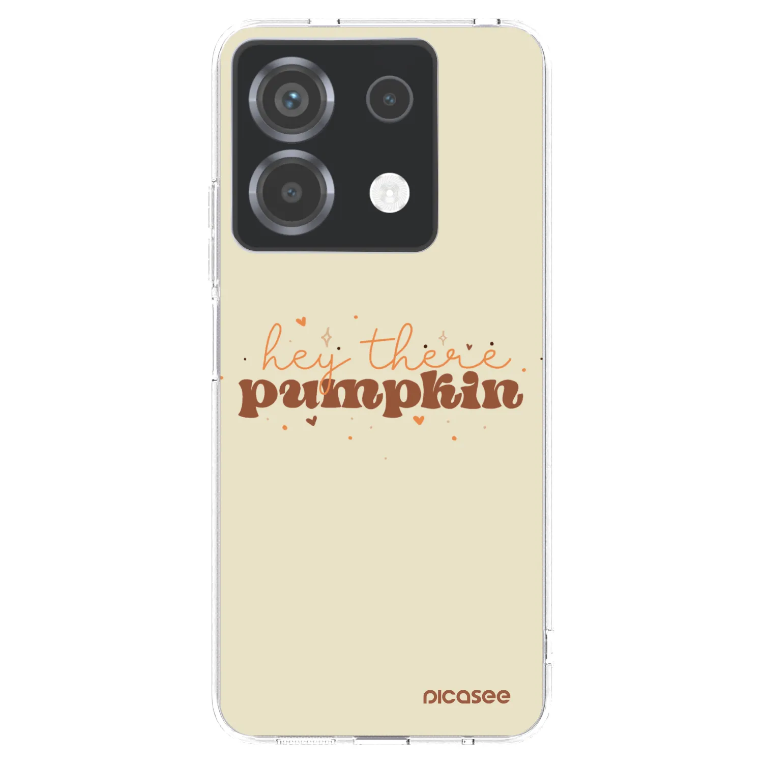 Picasee silikonski prozorni ovitek za Xiaomi Poco X6 - Hey there pumpkin