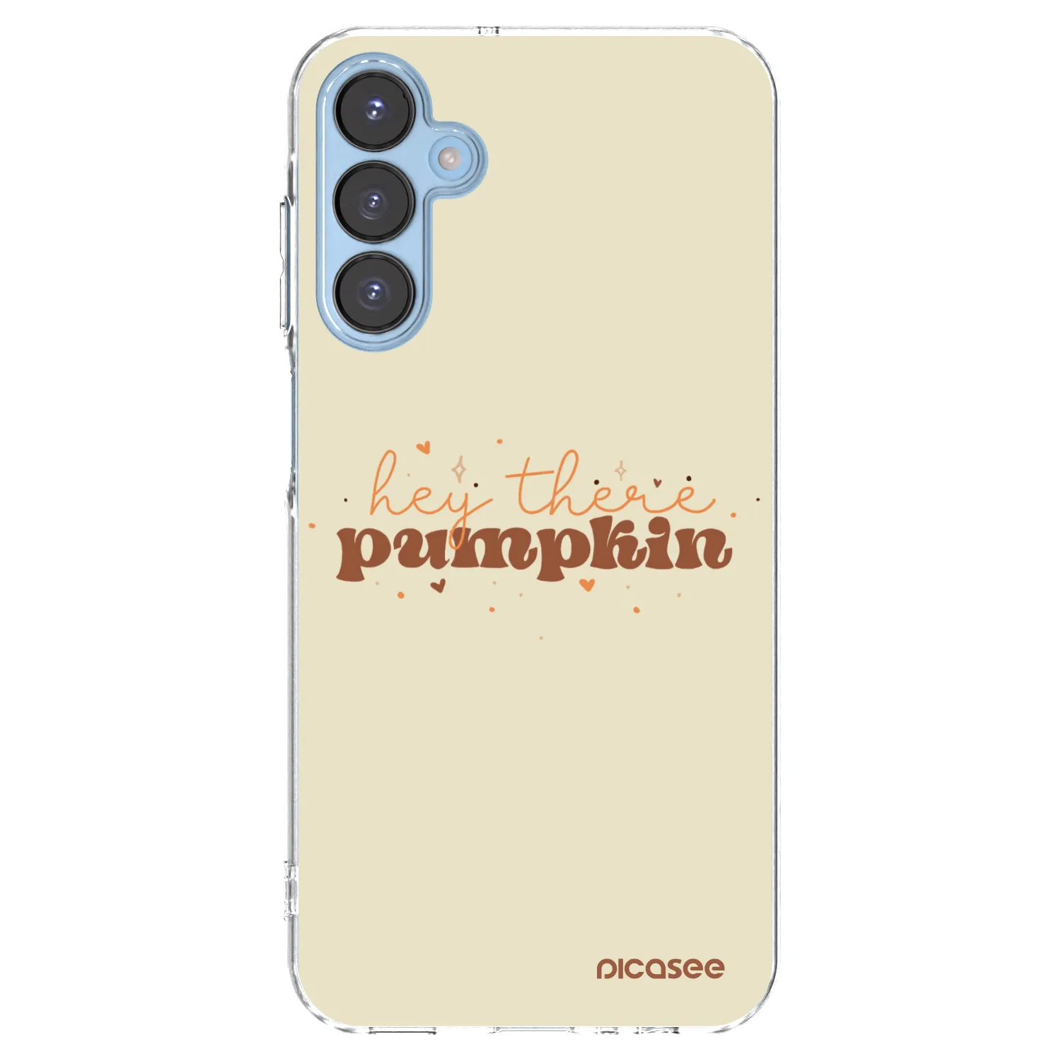 Picasee silikonski prozorni ovitek za Samsung Galaxy A15 A156B 5G - Hey there pumpkin