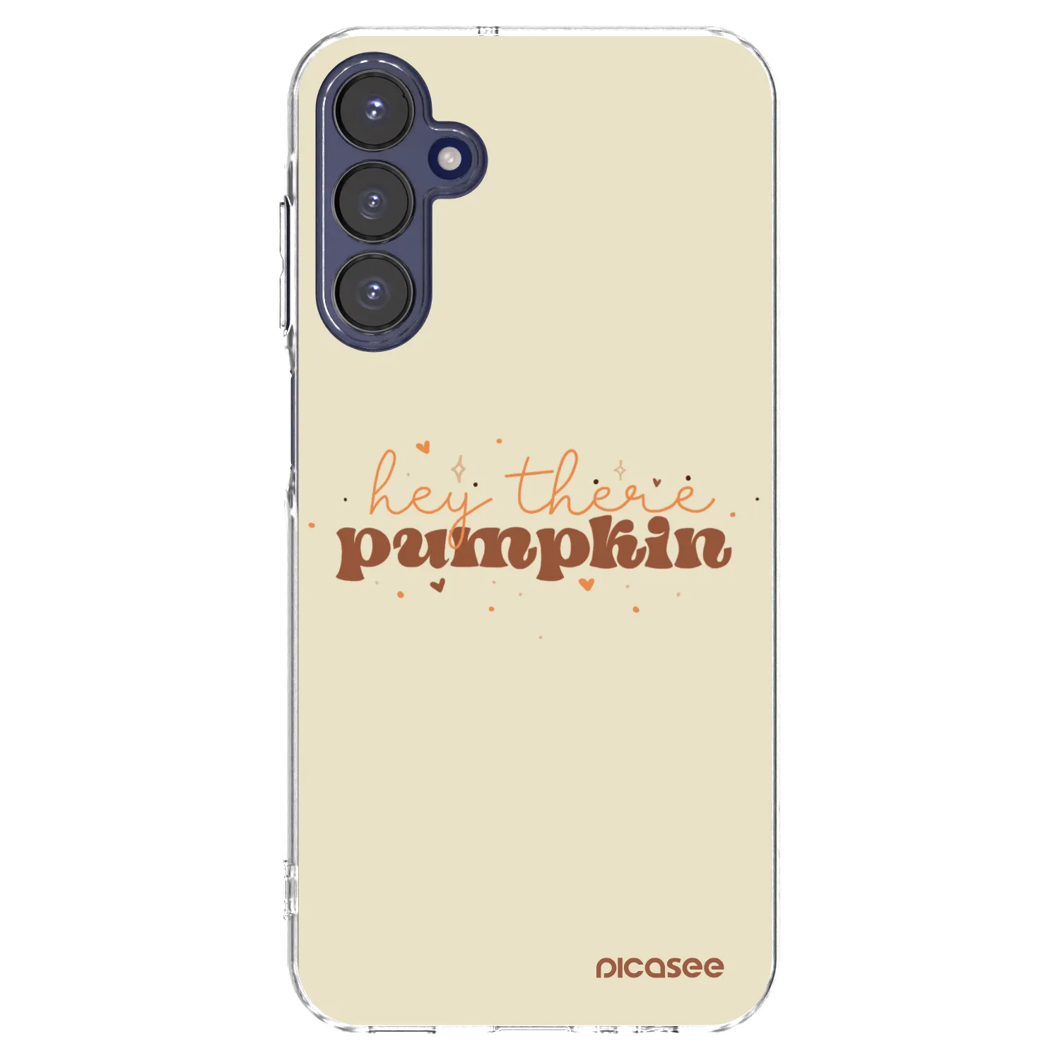 Picasee silikonski prozorni ovitek za Samsung Galaxy A15 A155F 4G - Hey there pumpkin