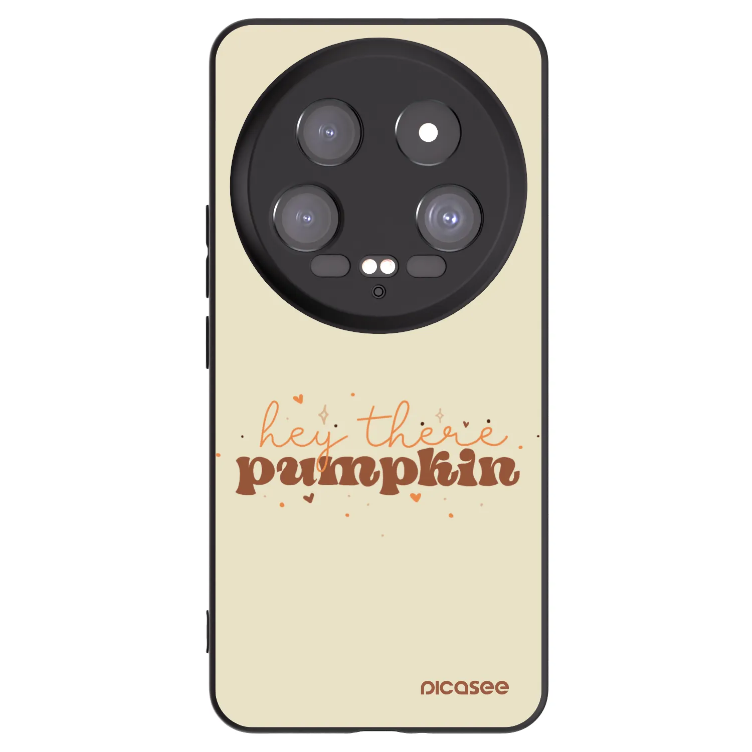 Picasee silikonski črni ovitek za Xiaomi 14 Ultra - Hey there pumpkin