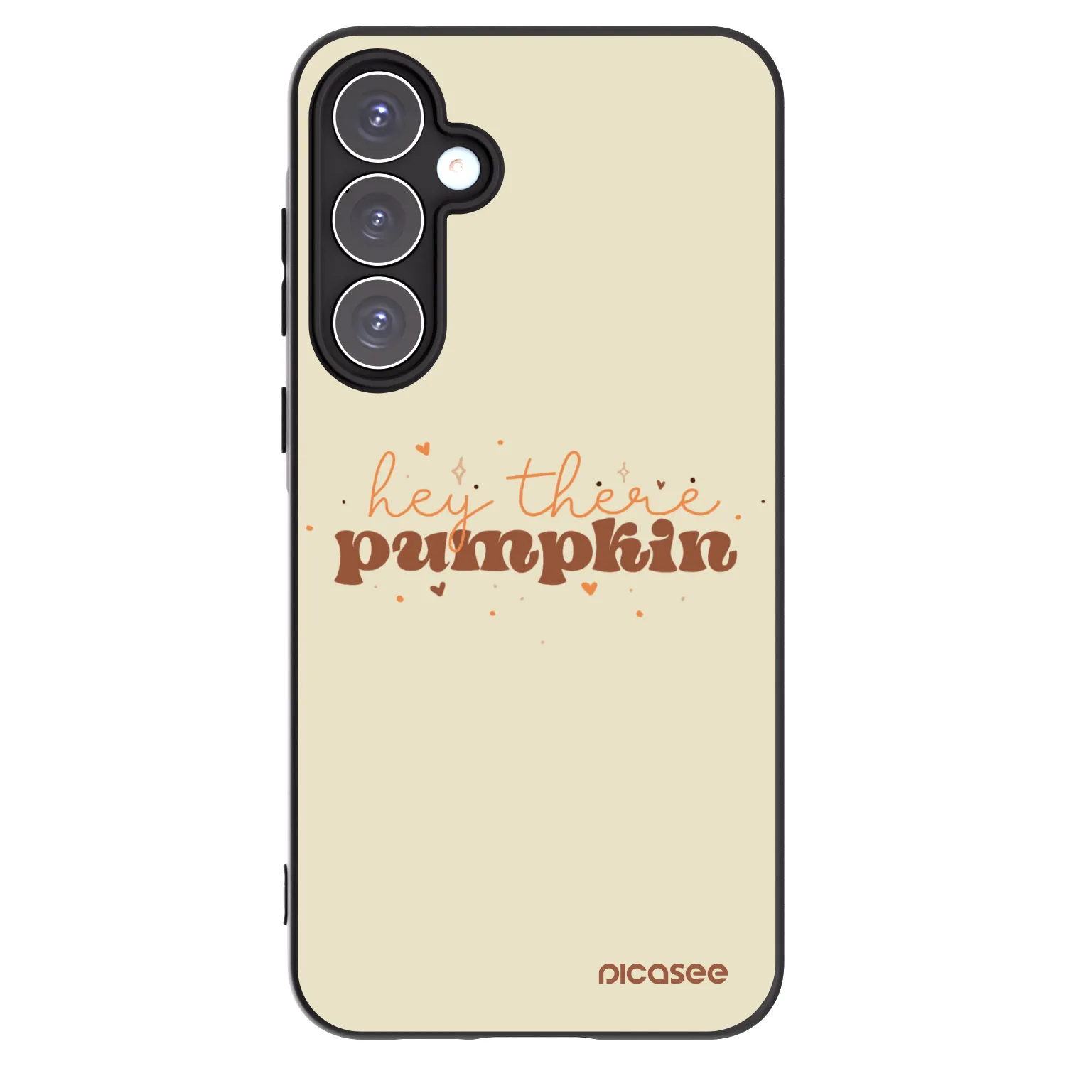 Picasee silikonski črni ovitek za Samsung Galaxy A55 5G A556B - Hey there pumpkin