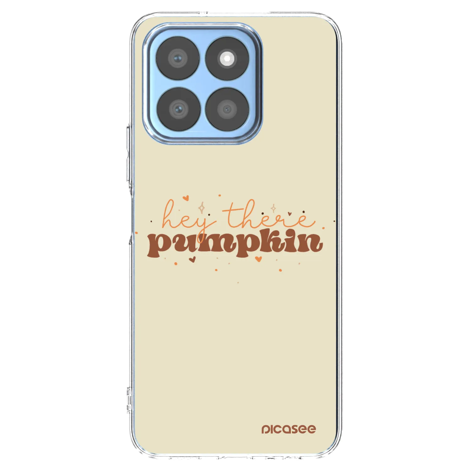 Picasee silikonski prozorni ovitek za Honor X8b - Hey there pumpkin