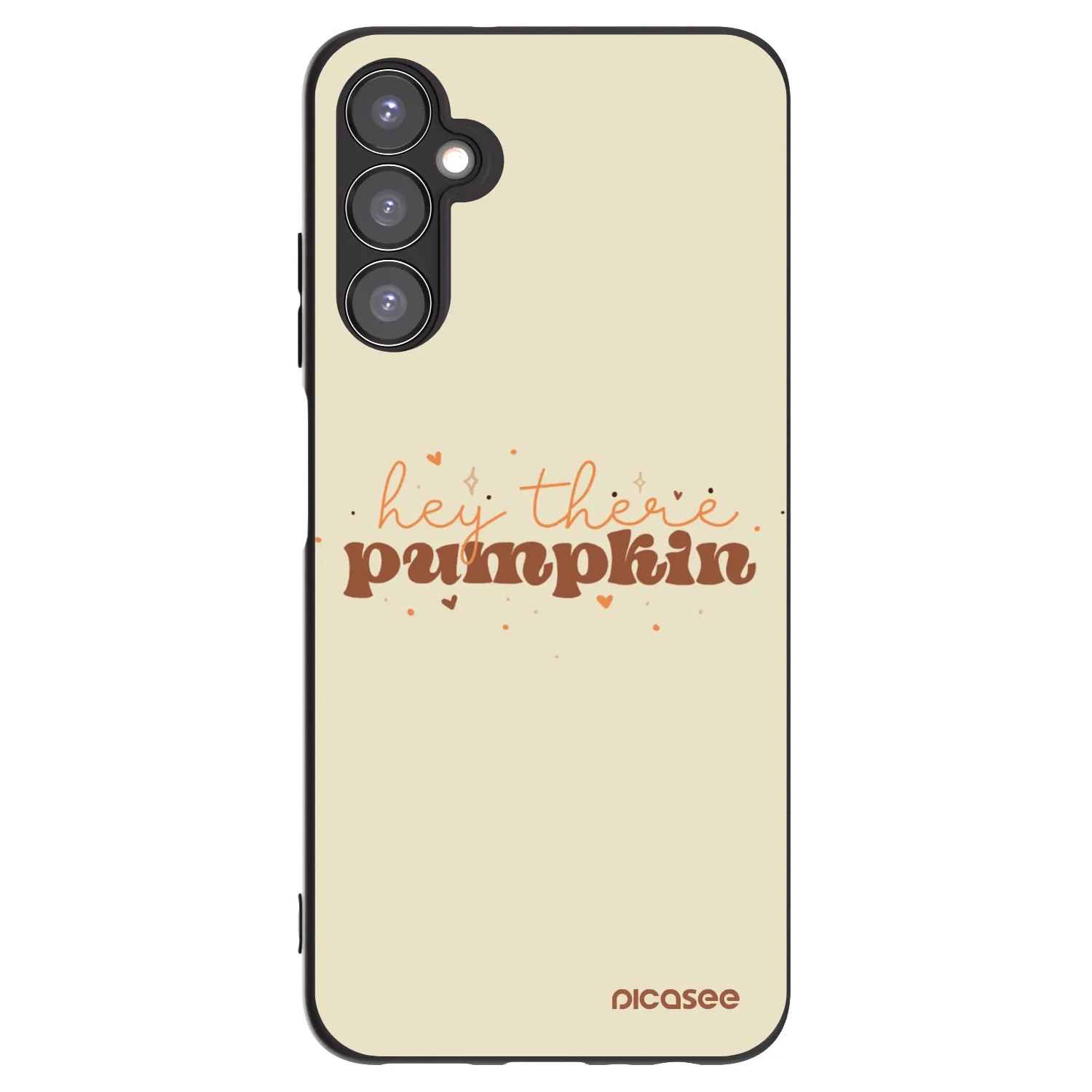 Picasee silikonski črni ovitek za Samsung Galaxy A05s A057G - Hey there pumpkin
