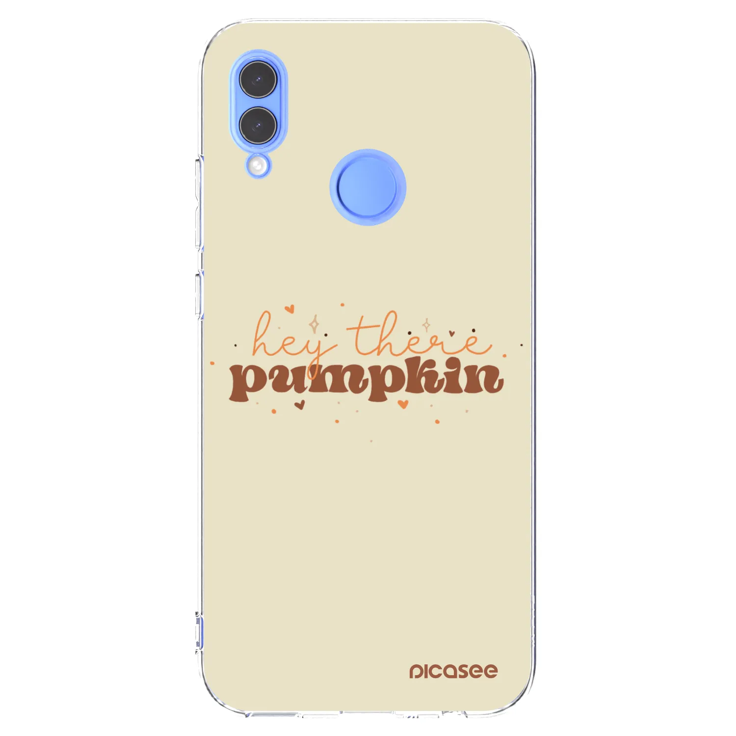 Picasee silikonski prozorni ovitek za Honor 10 Lite - Hey there pumpkin
