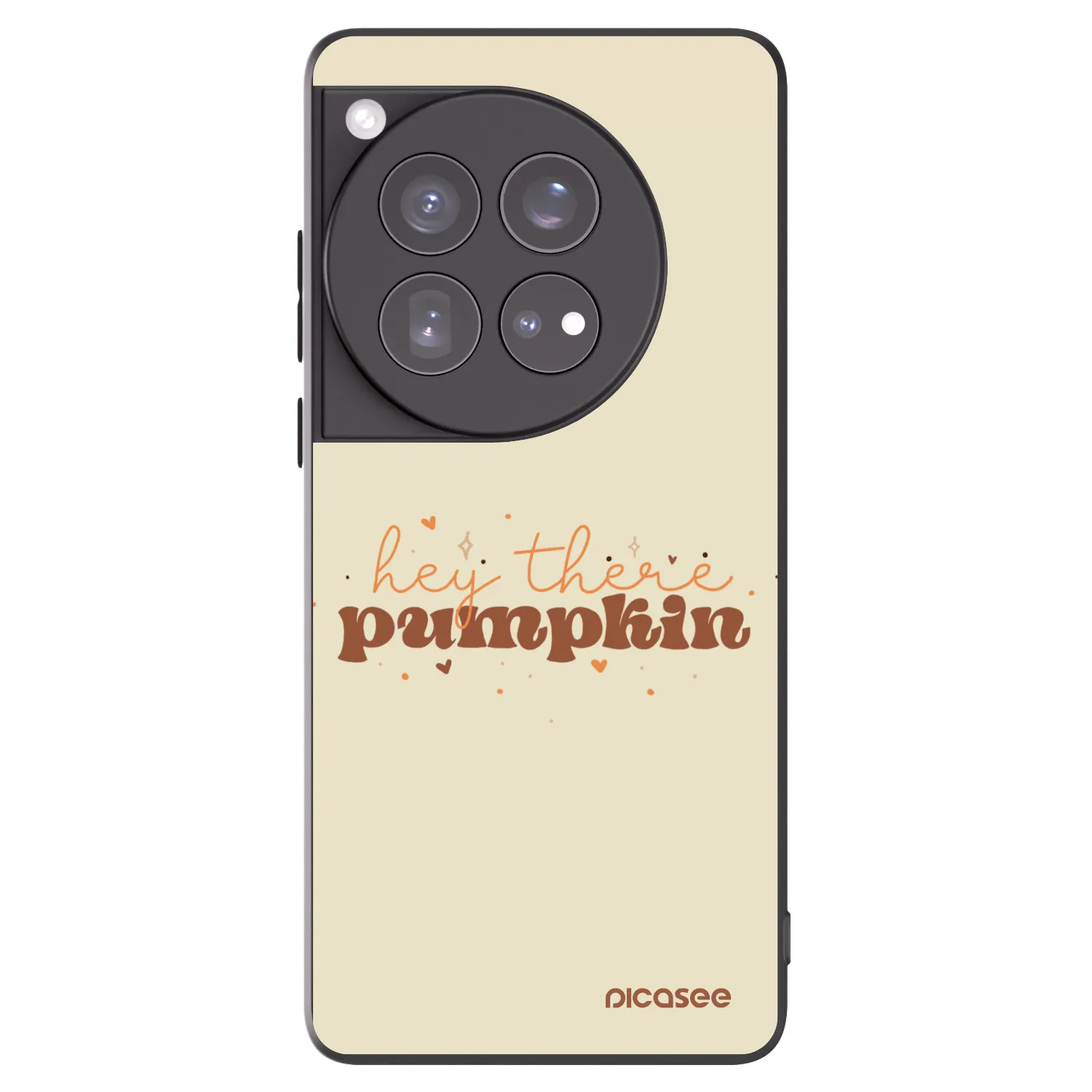 Picasee silikonski črni ovitek za OnePlus 12 5G - Hey there pumpkin