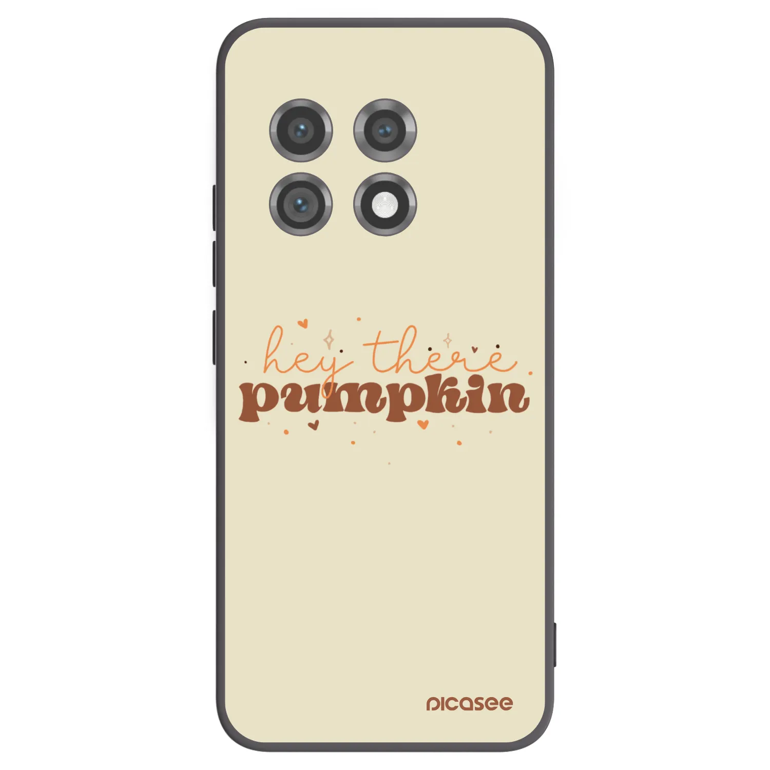 Picasee silikonski črni ovitek za OnePlus 11 5G - Hey there pumpkin