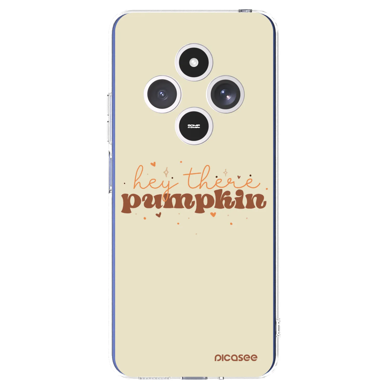 Picasee silikonski prozorni ovitek za Xiaomi Redmi 14C - Hey there pumpkin