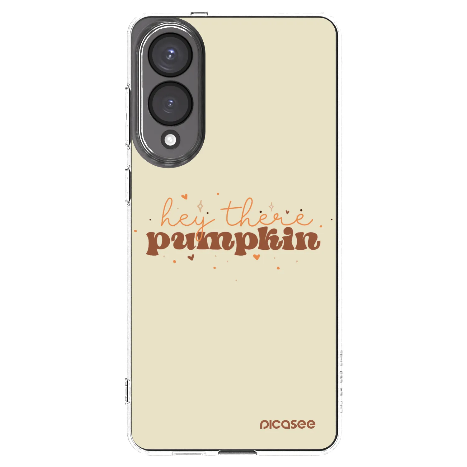 Picasee silikonski prozorni ovitek za Samsung Galaxy S25 Edge 5G - Hey there pumpkin