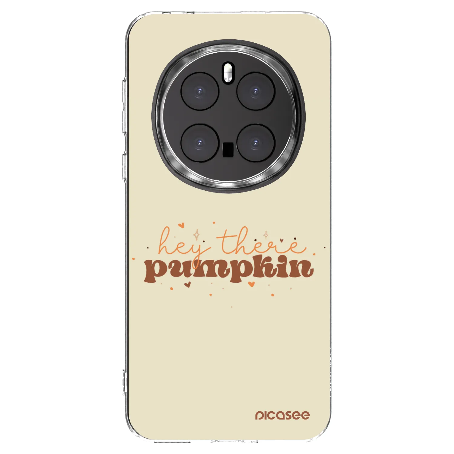 Picasee silikonski prozorni ovitek za Honor Magic7 Pro 5G - Hey there pumpkin