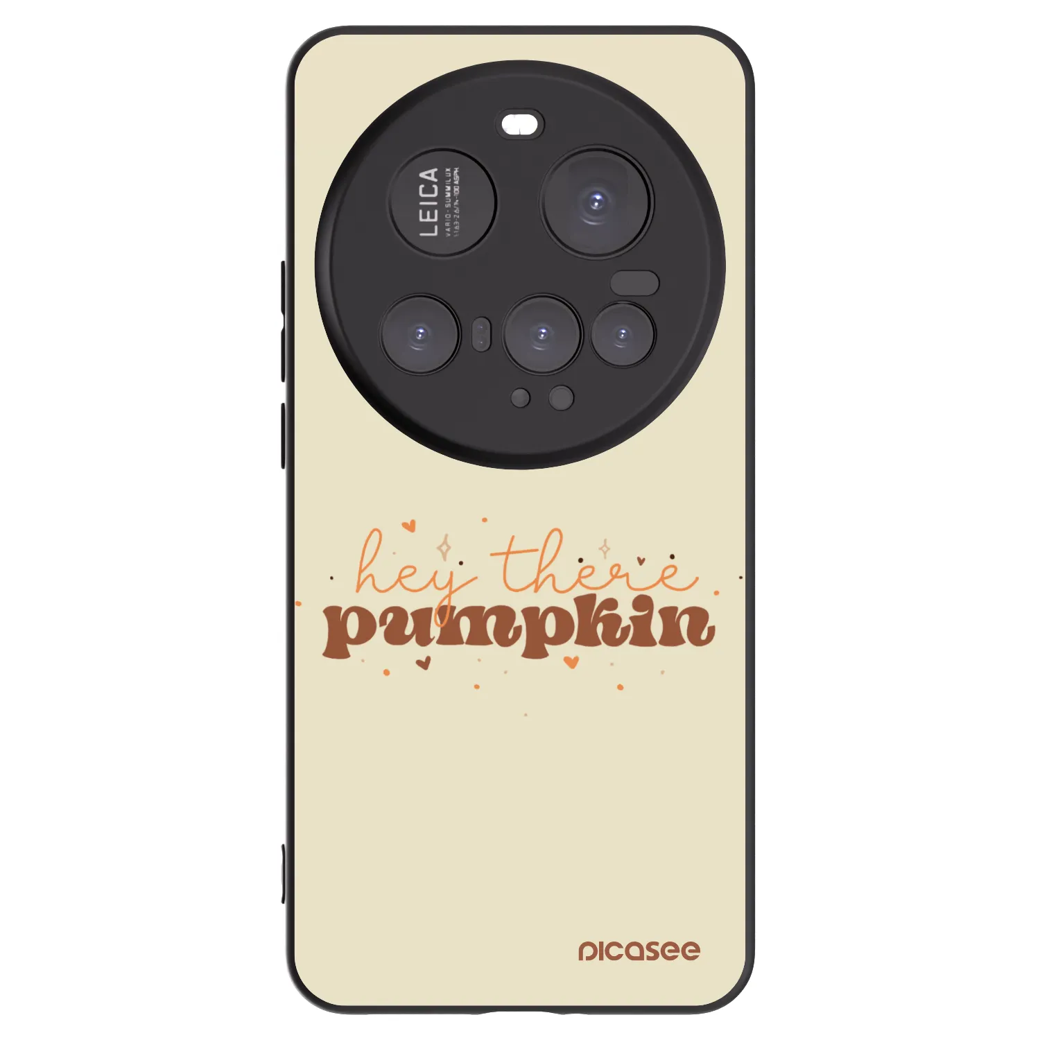 Picasee silikonski črni ovitek za Xiaomi 15 Ultra - Hey there pumpkin
