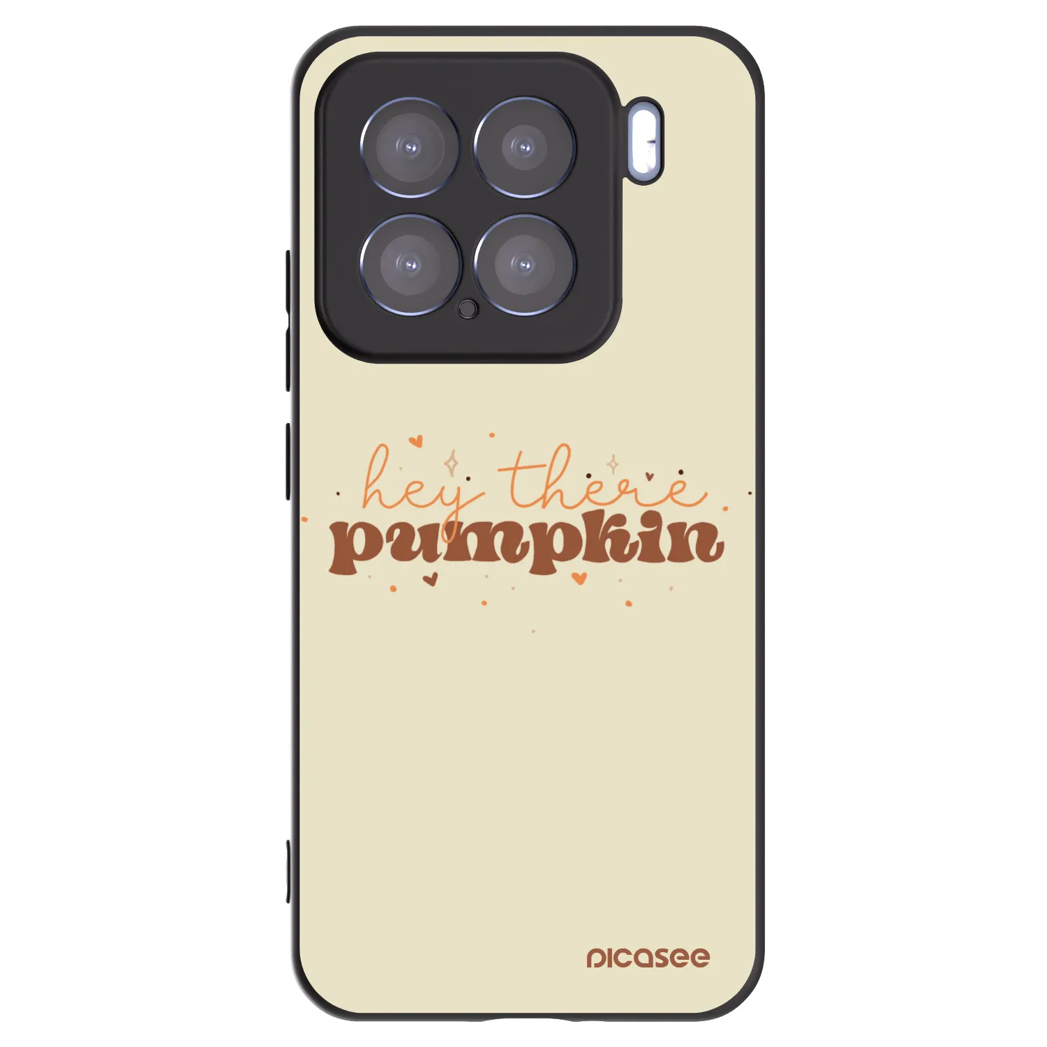 Picasee silikonski črni ovitek za Xiaomi 15 - Hey there pumpkin