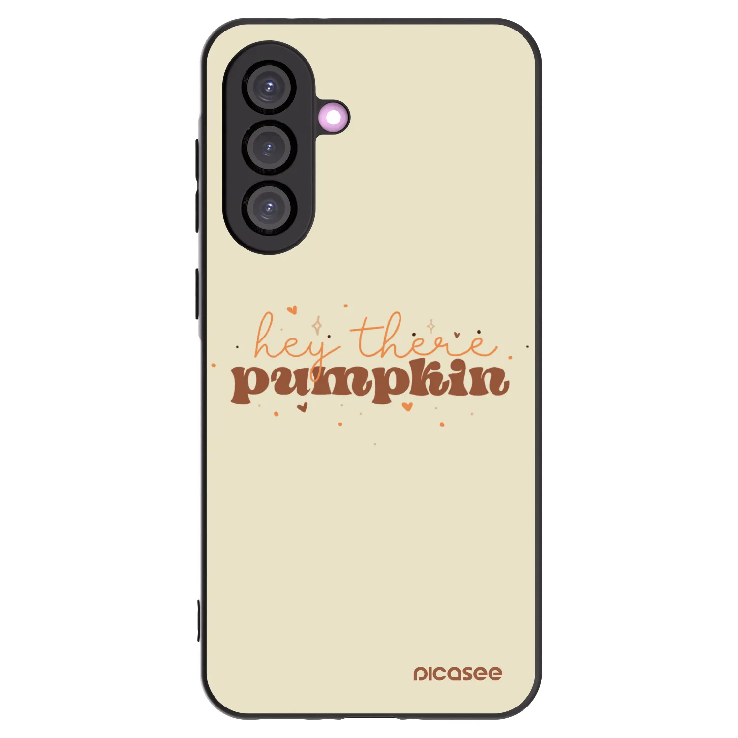 Picasee silikonski črni ovitek za Samsung Galaxy A56 5G A566B - Hey there pumpkin