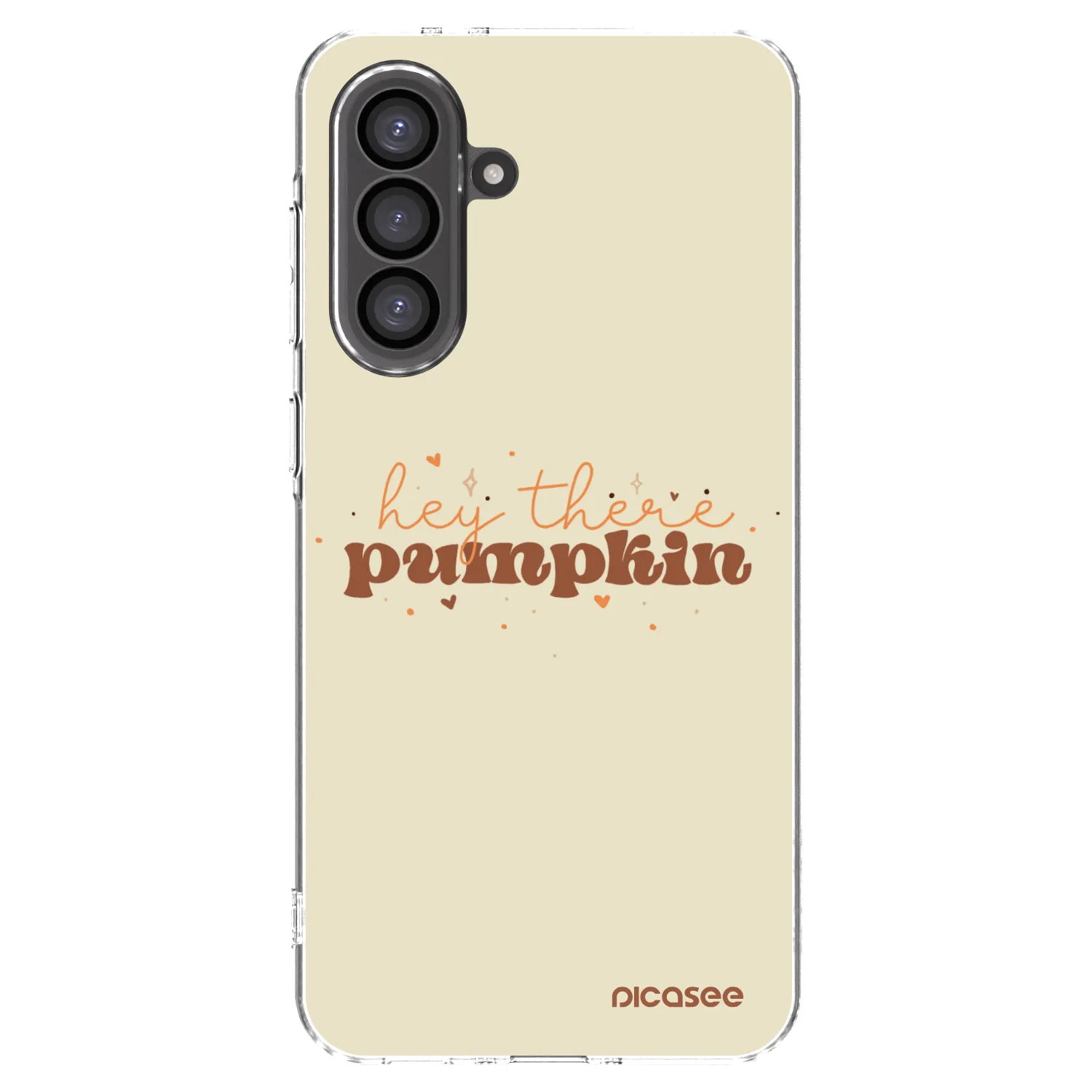 Picasee silikonski prozorni ovitek za Samsung Galaxy A36 5G - Hey there pumpkin