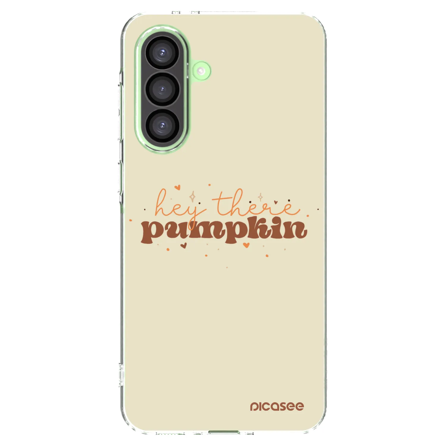 Picasee silikonski prozorni ovitek za Samsung Galaxy A26 5G A266B - Hey there pumpkin