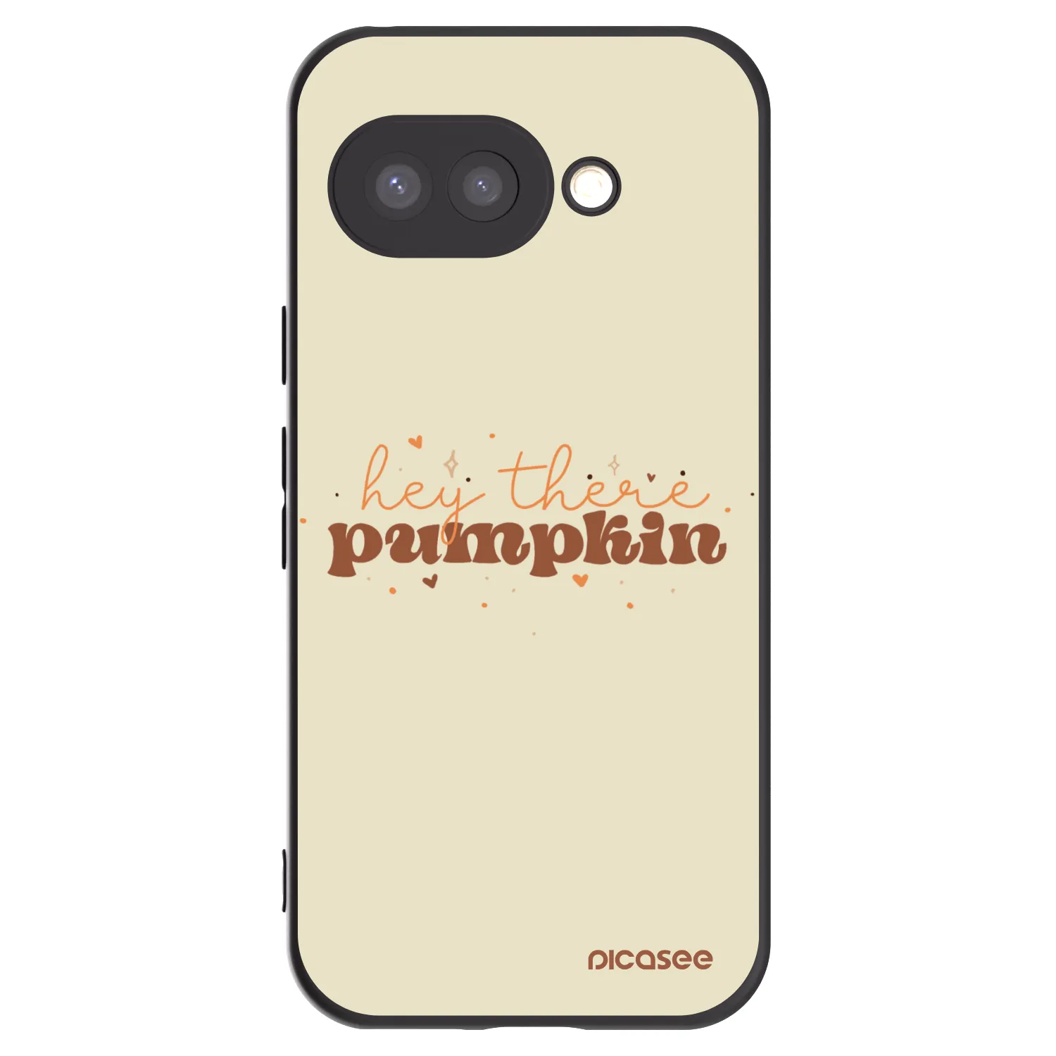 Picasee silikonski črni ovitek za Google Pixel 9a - Hey there pumpkin