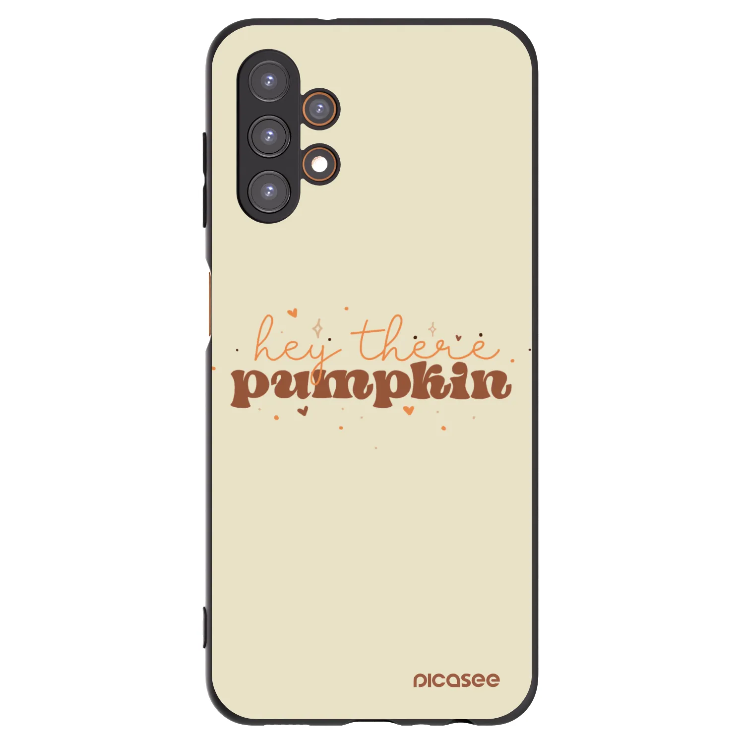 Picasee silikonski črni ovitek za Samsung Galaxy A13 5G - Hey there pumpkin