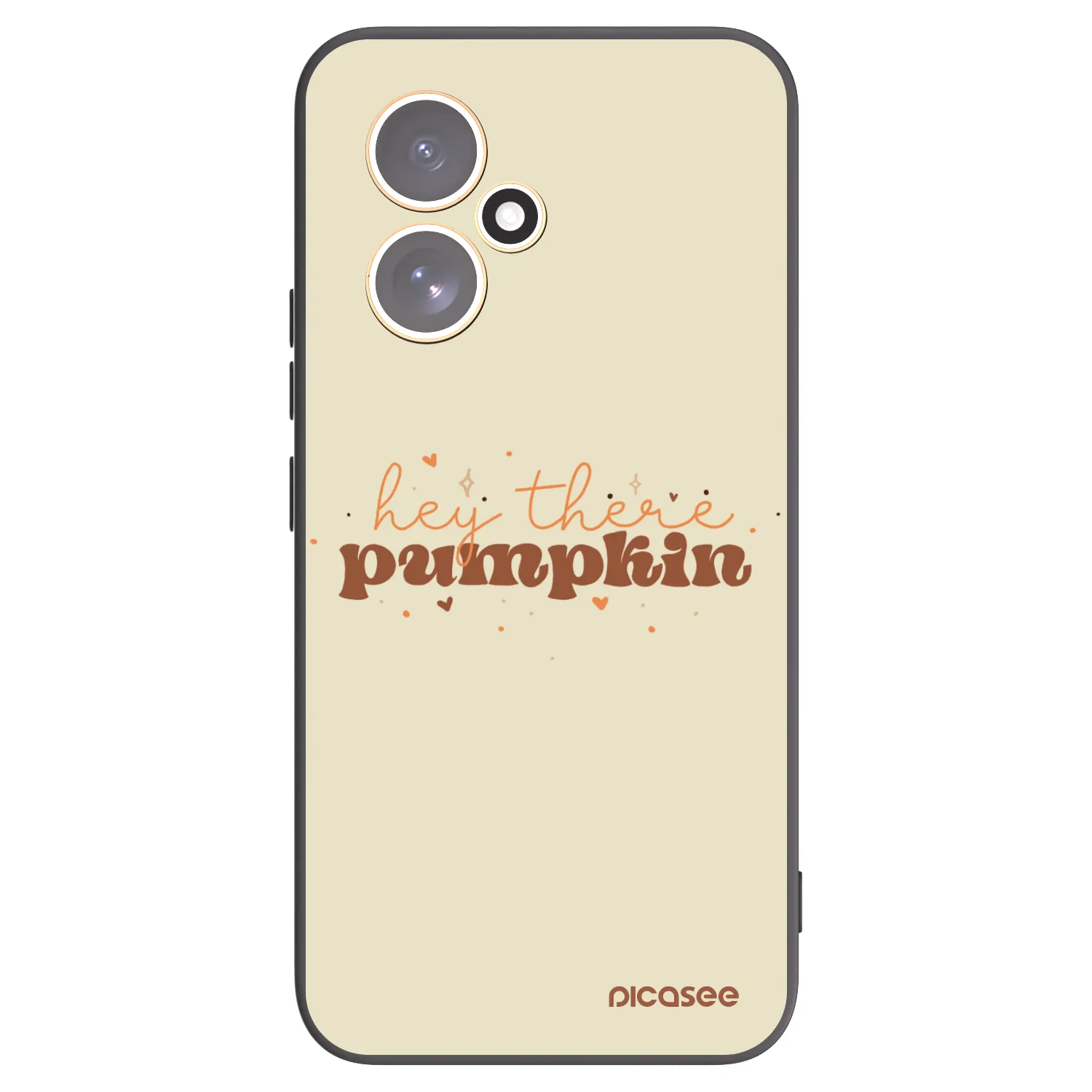 Picasee silikonski črni ovitek za Honor 400 5G - Hey there pumpkin