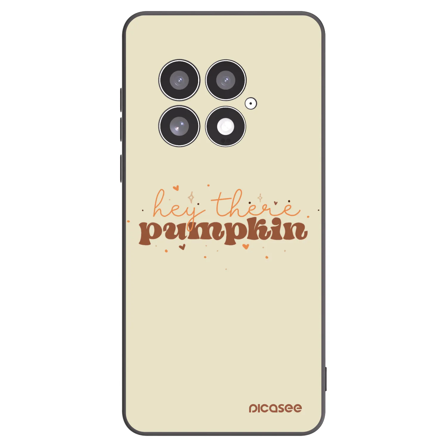 Picasee silikonski črni ovitek za OnePlus 13 5G - Hey there pumpkin