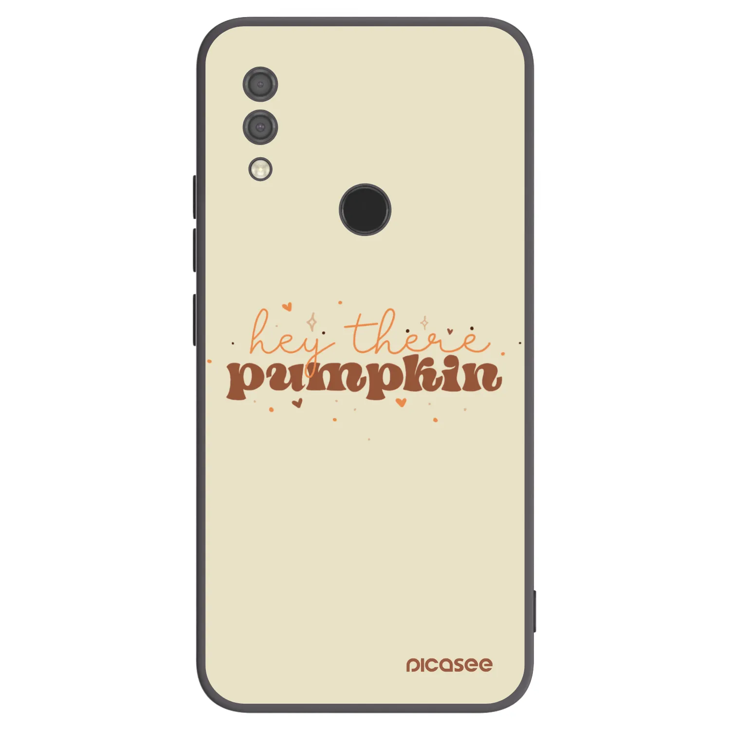 Picasee silikonski črni ovitek za Xiaomi Redmi 7 - Hey there pumpkin