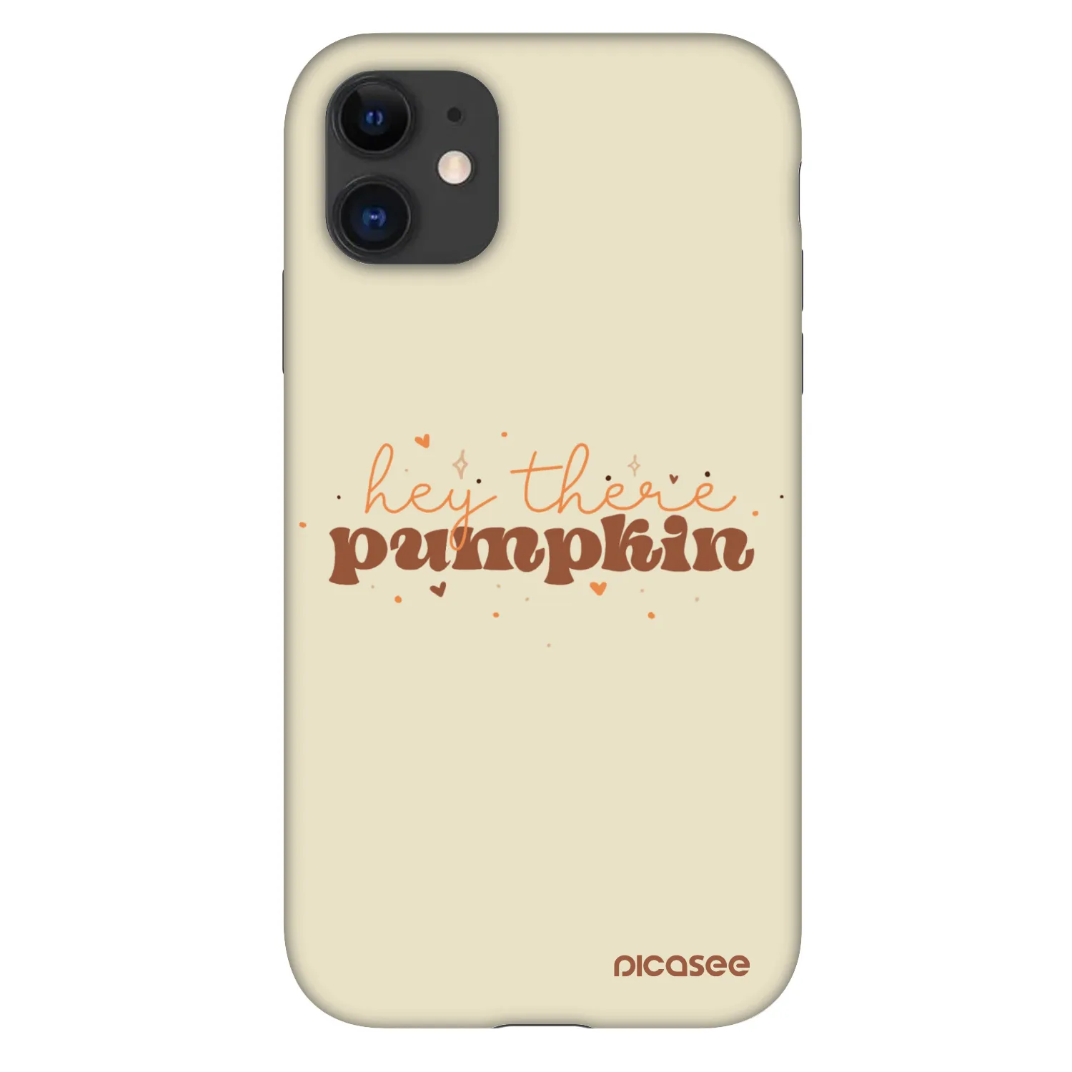 Picasee Fashion Case za Apple iPhone 11 - Hey there pumpkin