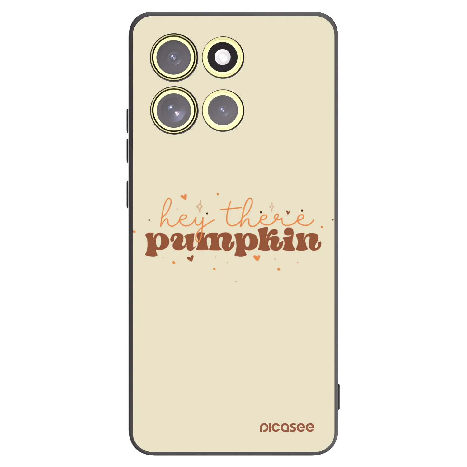 Picasee silikonski črni ovitek za Motorola Moto G86 5G - Hey there pumpkin