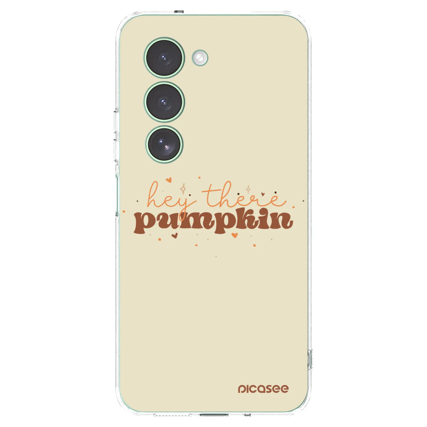 Picasee silikonski prozorni ovitek za Xiaomi Redmi 15 5G - Hey there pumpkin