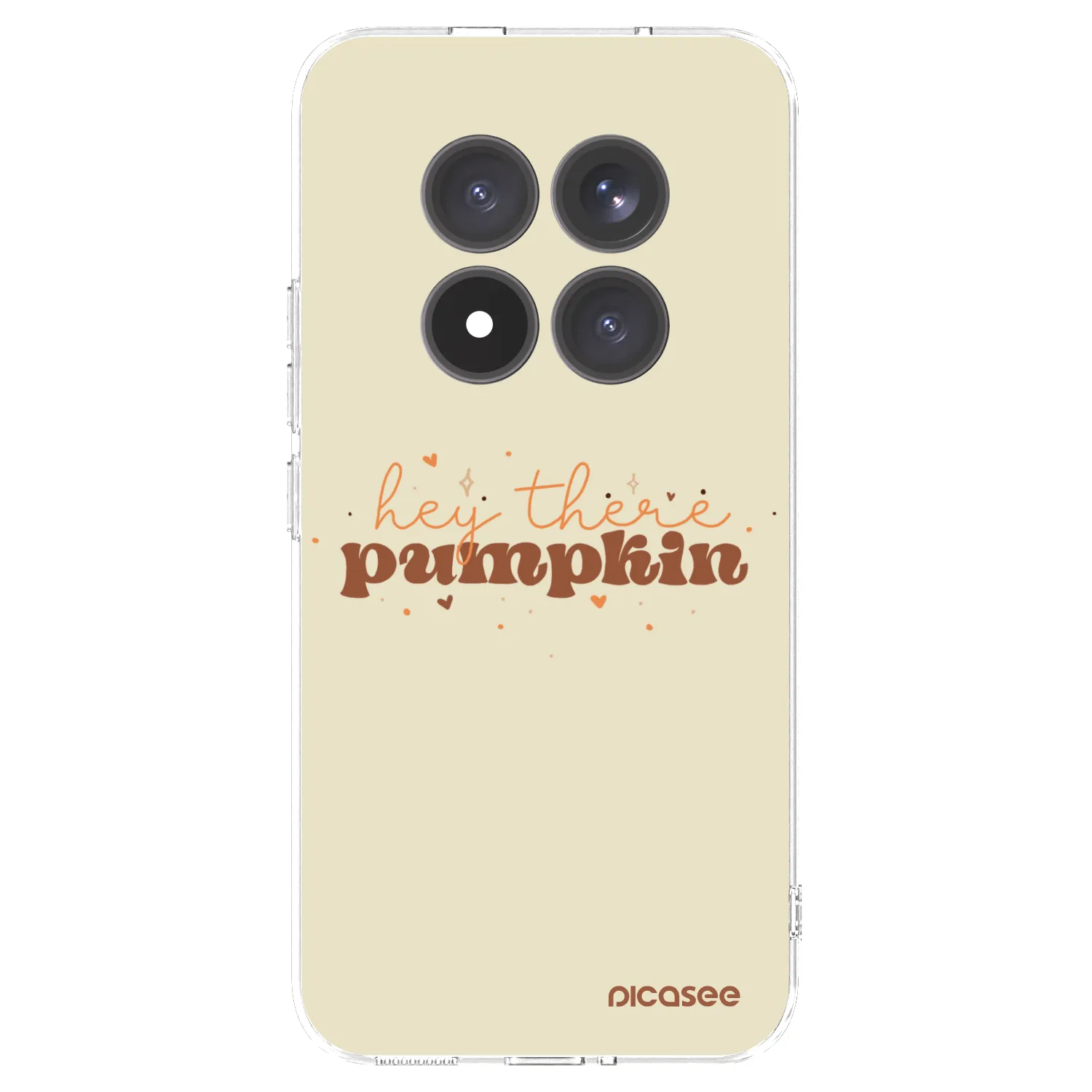 Picasee silikonski prozorni ovitek za Xiaomi Redmi Note 15 Pro+ - Hey there pumpkin