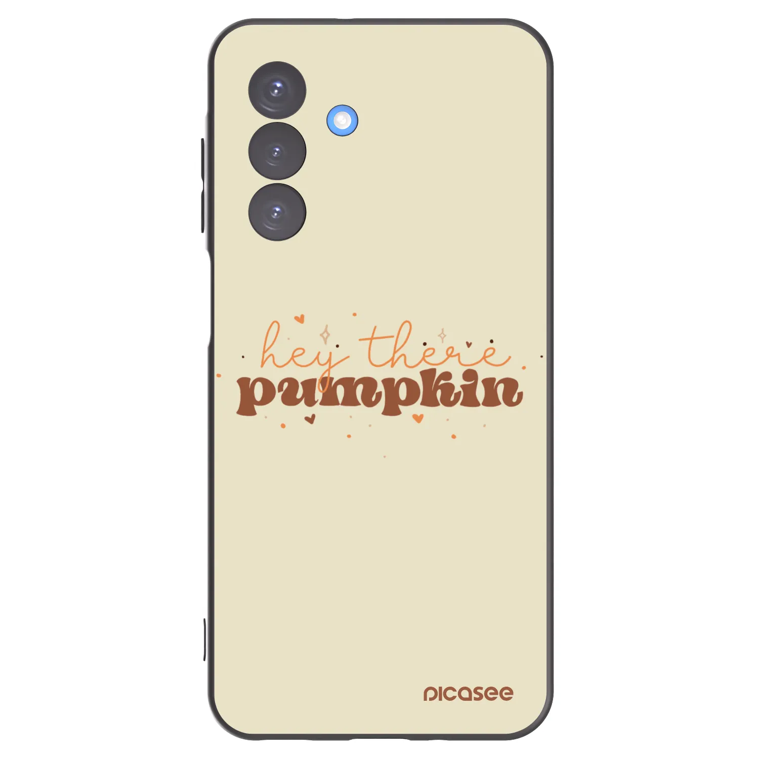 Picasee silikonski črni ovitek za Samsung Galaxy A17 5G - Hey there pumpkin