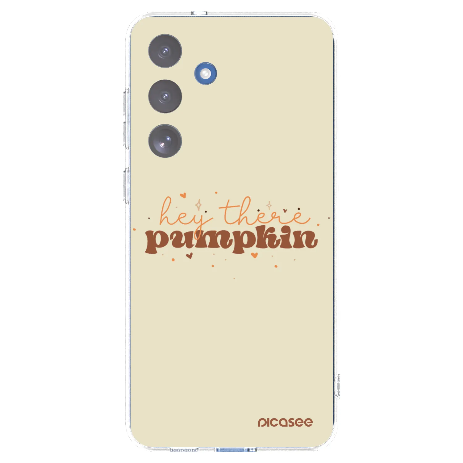 Picasee silikonski prozorni ovitek za Samsung Galaxy S25 FE 5G - Hey there pumpkin
