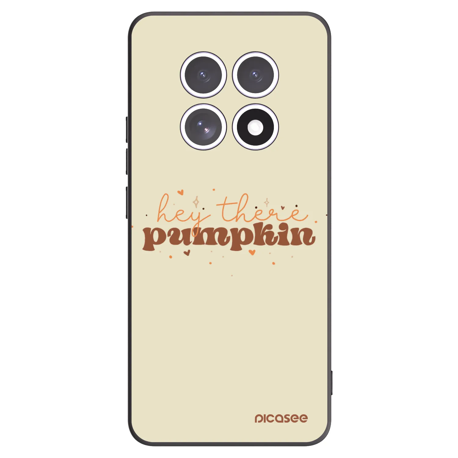 Picasee silikonski črni ovitek za Xiaomi Redmi Note 15 4G - Hey there pumpkin